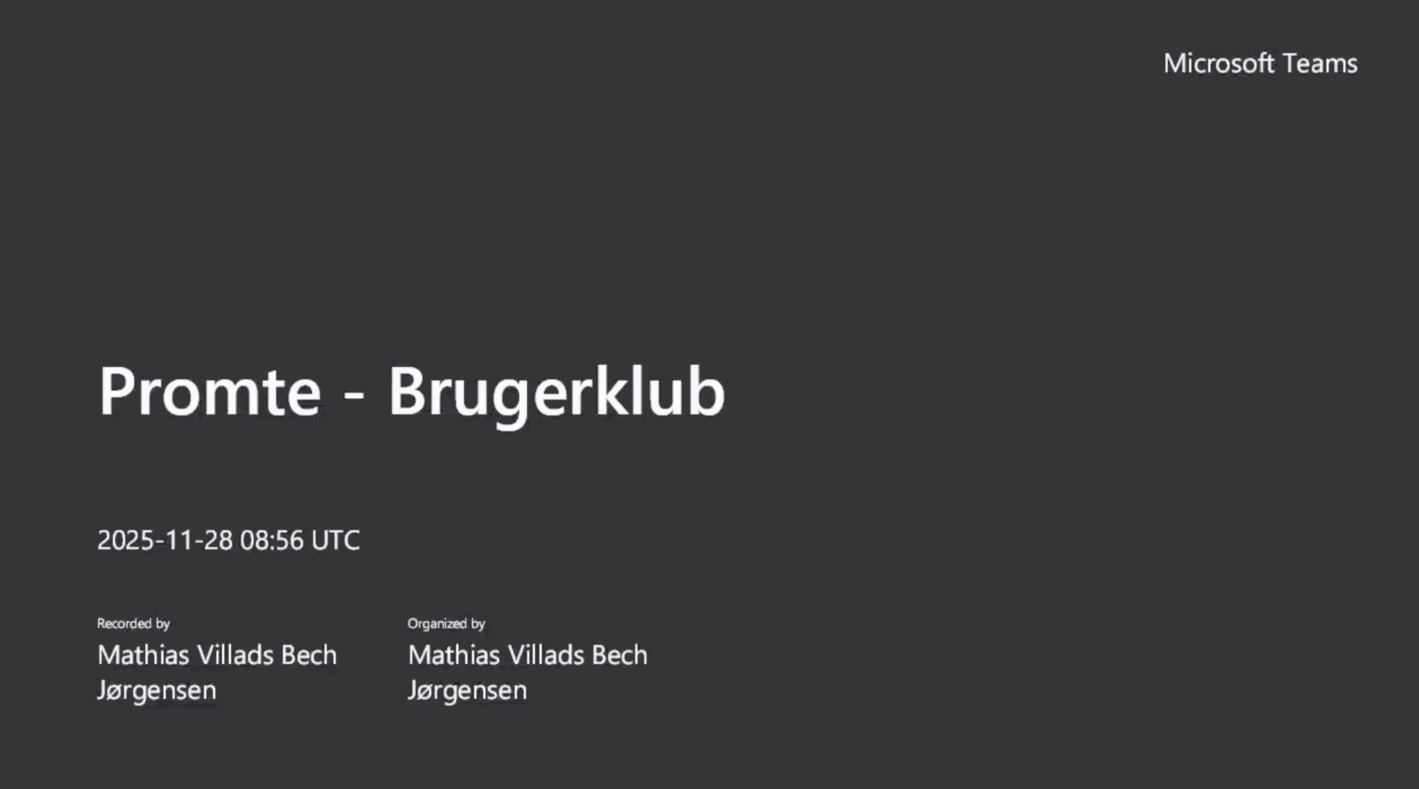 Promte User Club in Microsoft Teams